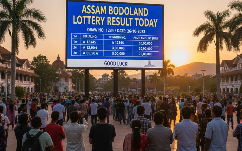 assam bodoland lottery result today